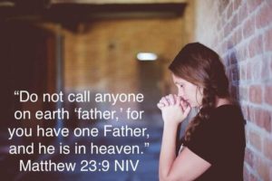 Are you a “fatherless” daughter? – God My Only Father